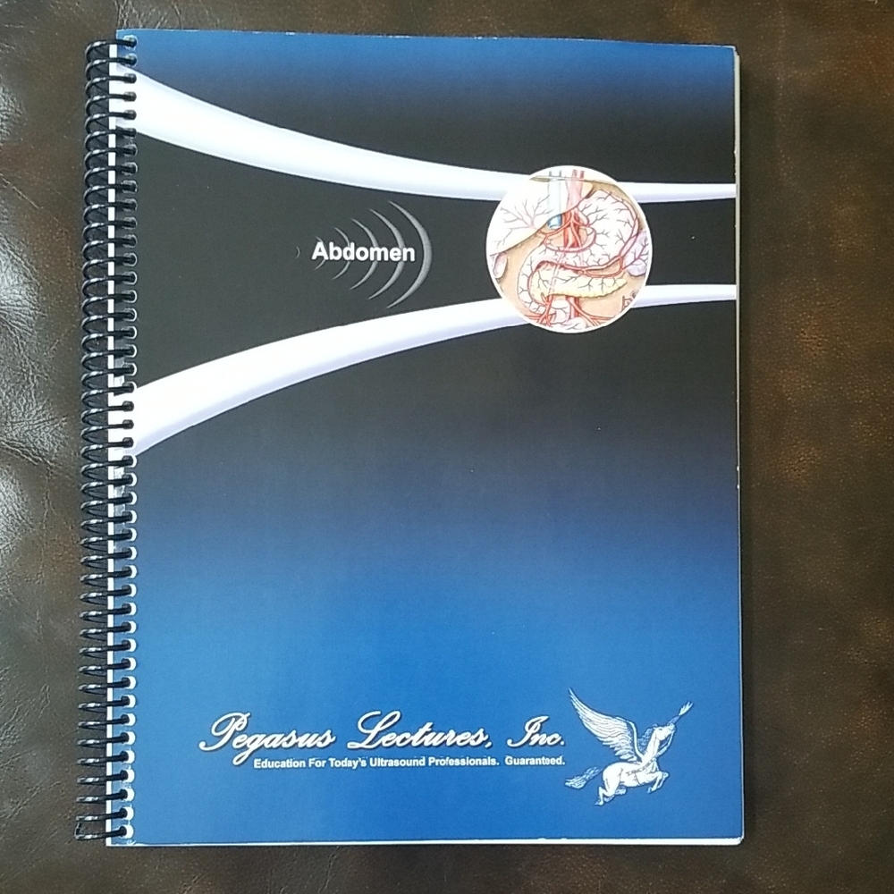 Pegasus Lectures Ultrasound Registry Abdomen Exam Book